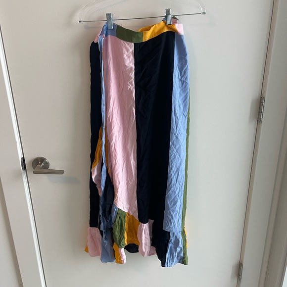 DOLAN Multicolor Wrap Striped Women's Skirt